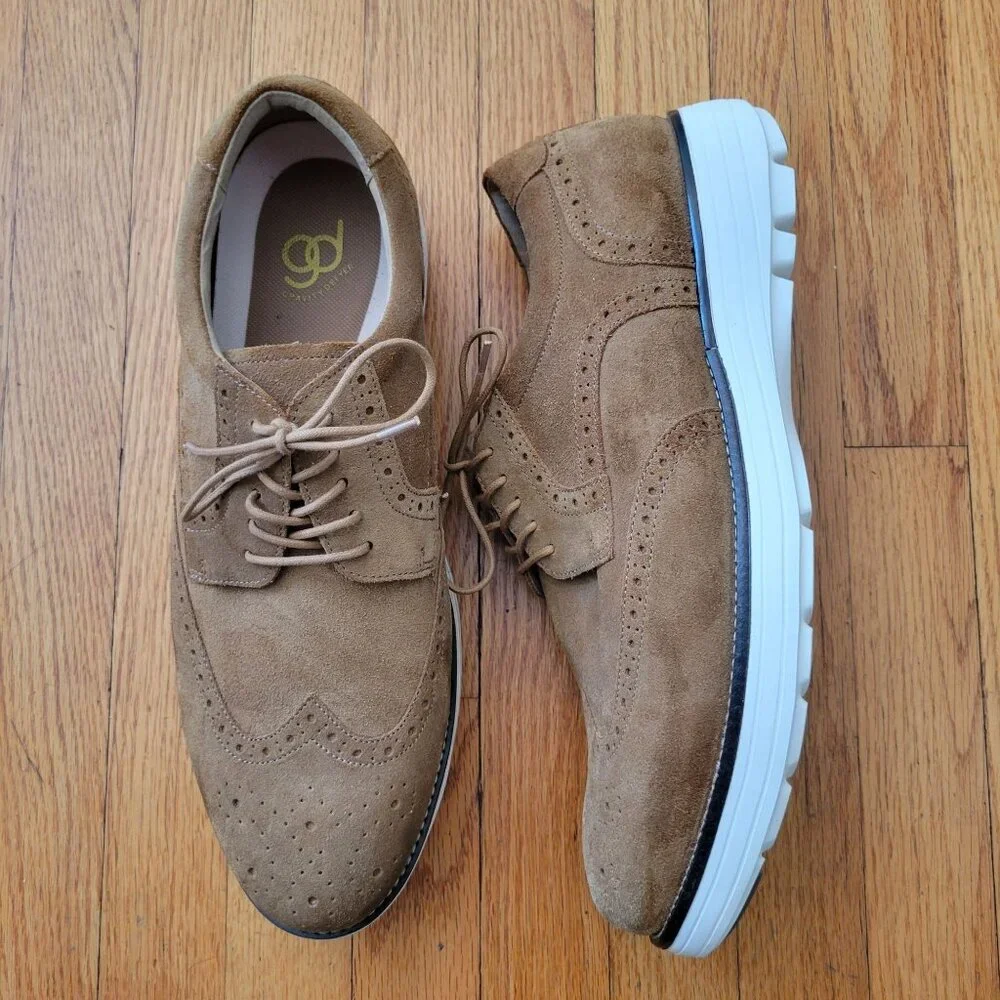 Gravity Defyer 15 Brown‎ Dress Shoes ESPIONAGE GDefy Office Church Business